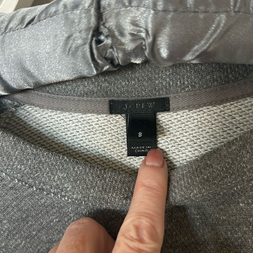 J. Crew rhino sequin sweatshirt RARE - Picture 4 of 6